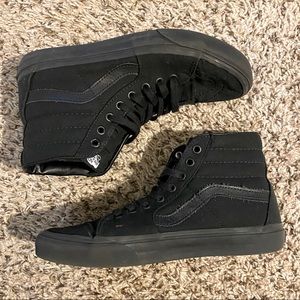Vans Sk8-Hi Canvas All Black